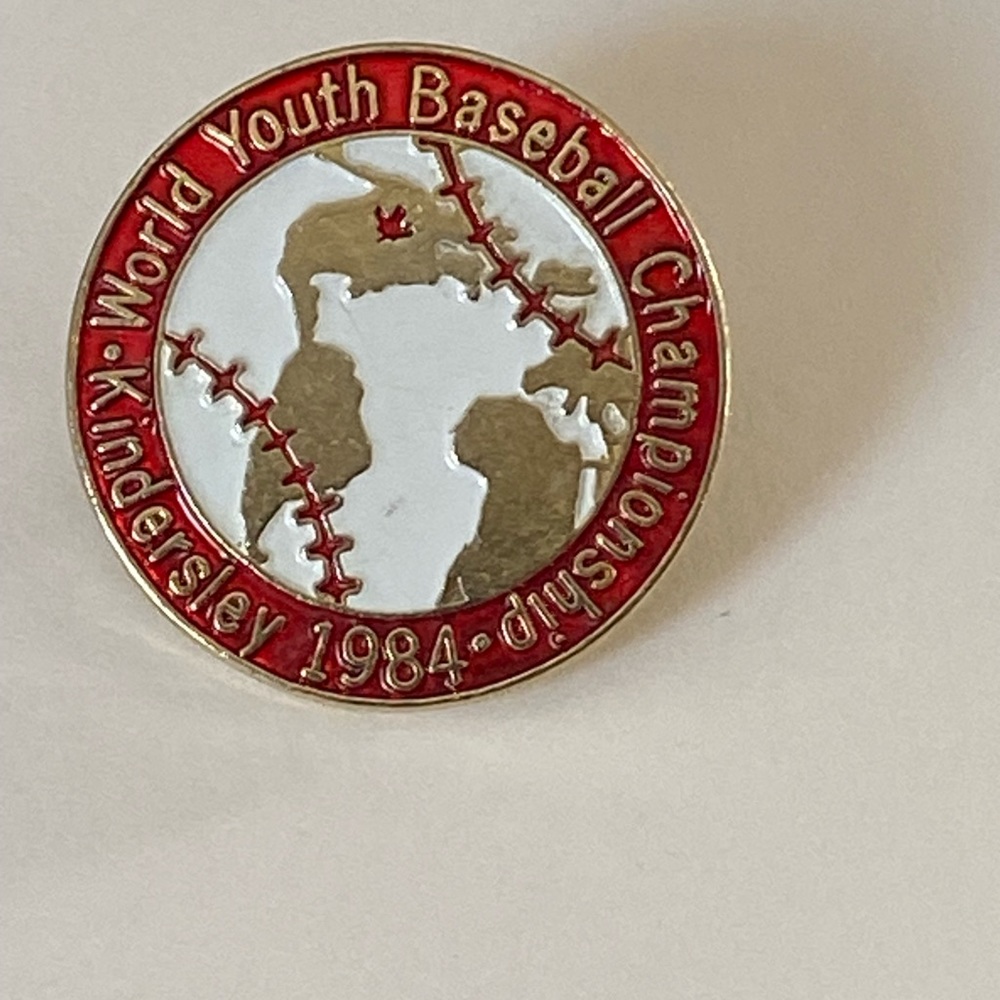 1984 World Youth Baseball Championships Pin